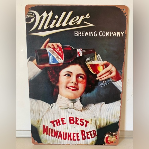 Miller Brewing Company - Miller Lite Metal Sign - Picture 1 of 4